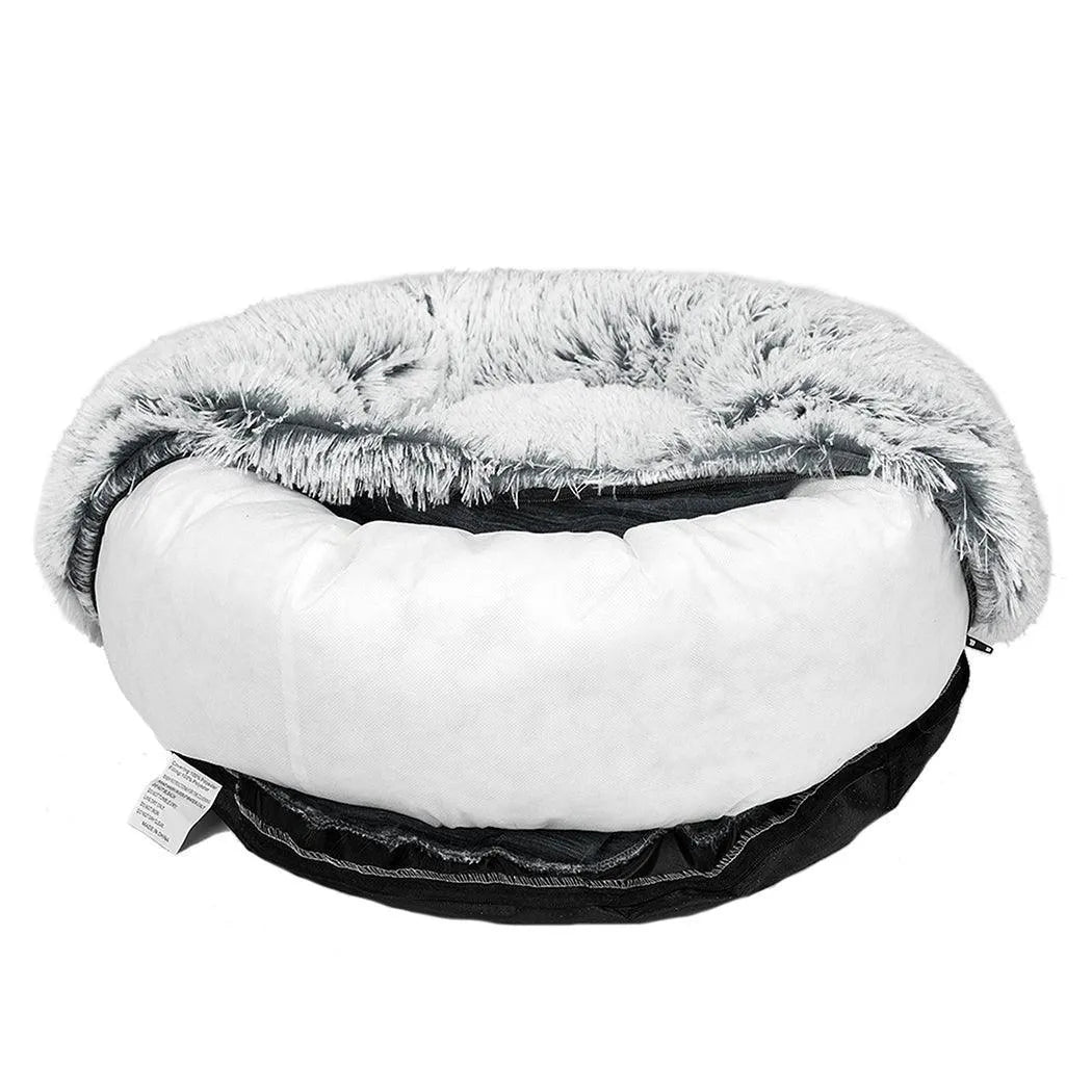 Calming Donut Cat Bed - Removable Cover
