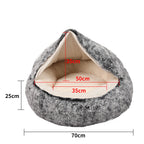 Cat Cave Bed - Removable Cover