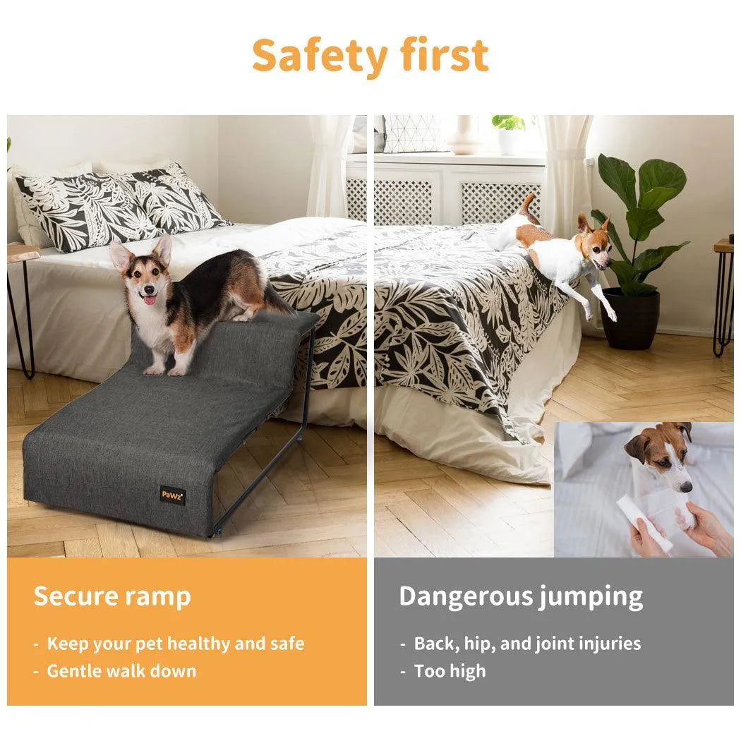 Cat Step Ladder for Bed – 2 Steps Stairs