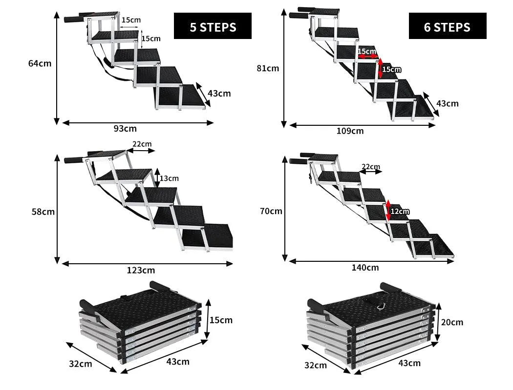 Folding Dog Ramp For SUV Truck