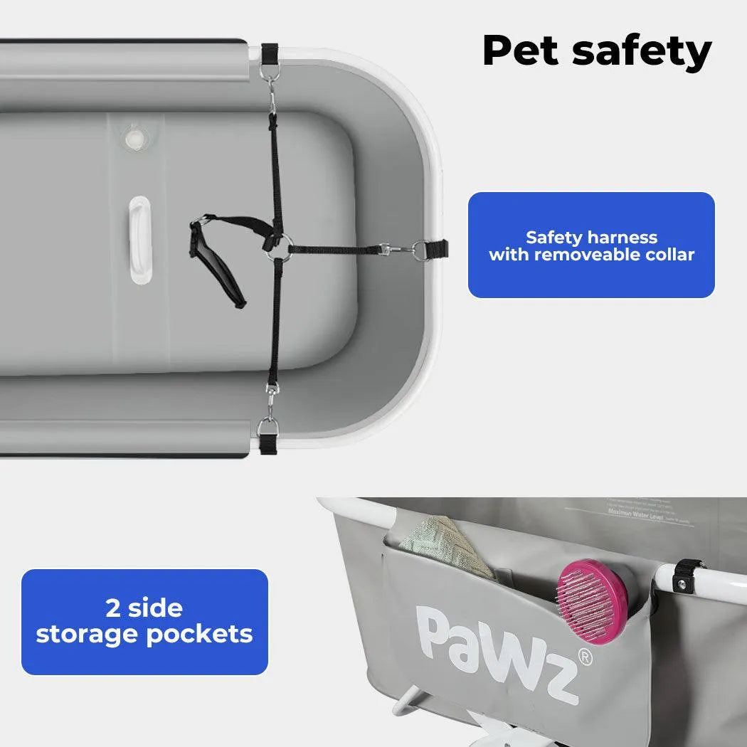Dog Wash Bathtub - Foldable & Adjustable Height