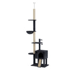 Floor-to-Ceiling Cat Tree Scratching Condo