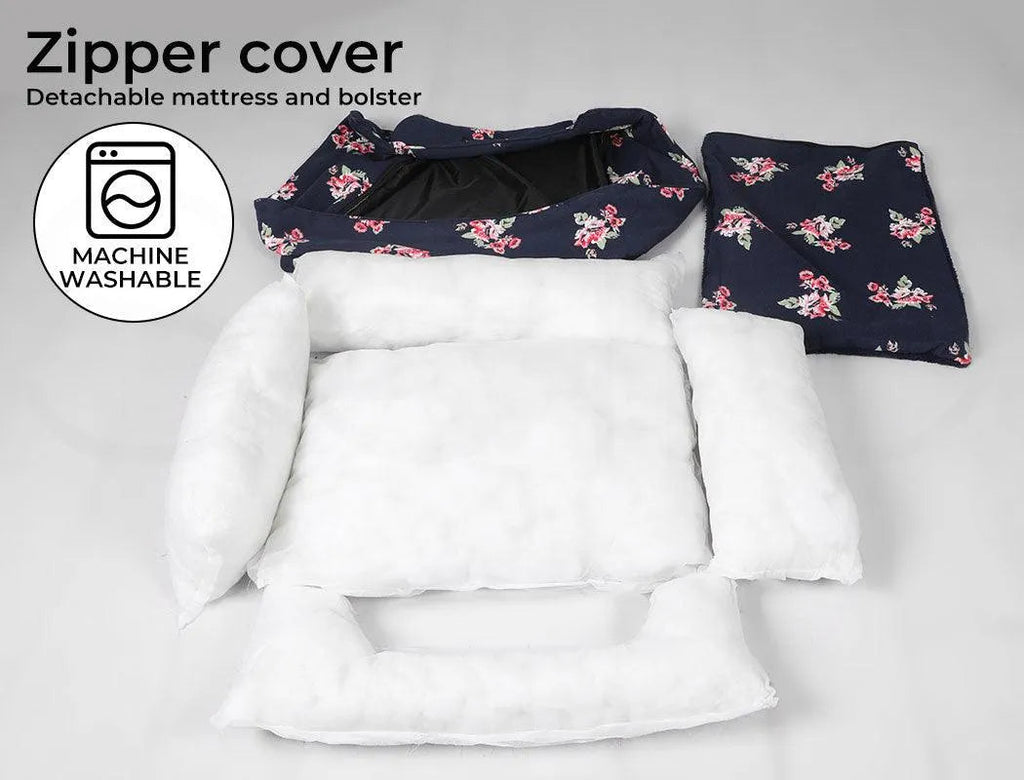 Dog Calming Bed Removable Cover Cushion Mat