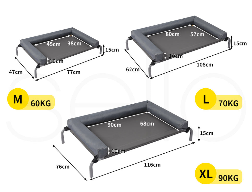 Outdoor Elevated Dog Bed - Pet Trampoline