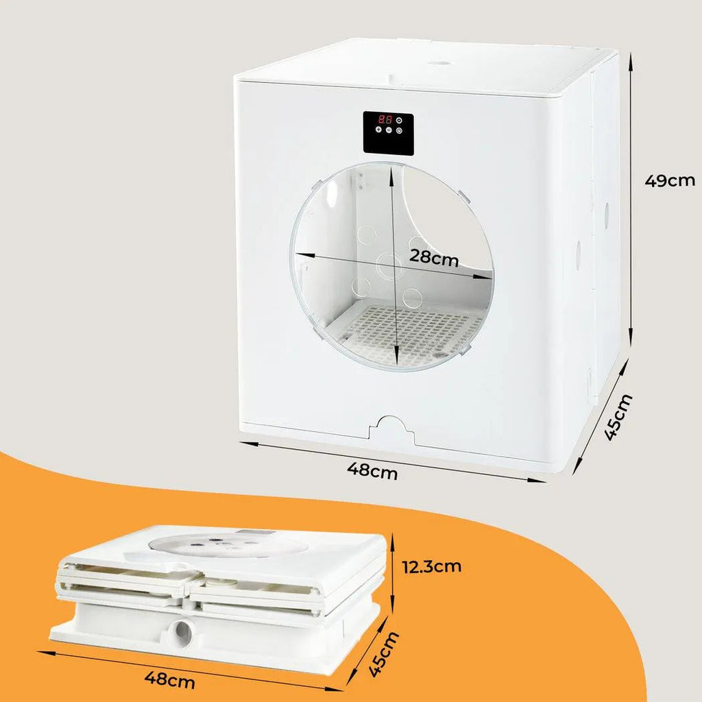 Pet Dryer Box Automatic Grooming for Cats & Dogs