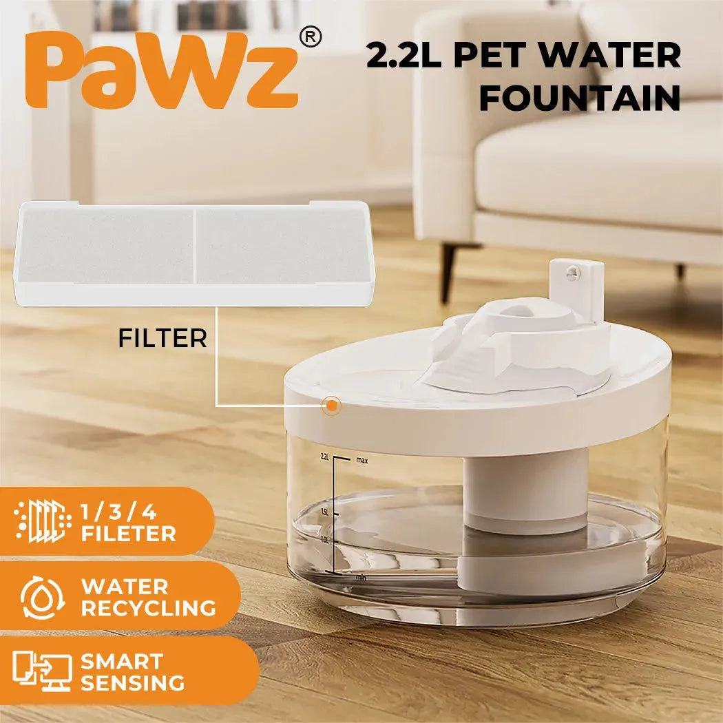 Automatic Pet Water Fountain for Dog & Cat -2.2L