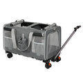 4-Wheel Pet Carrier for Large Dogs & Cats