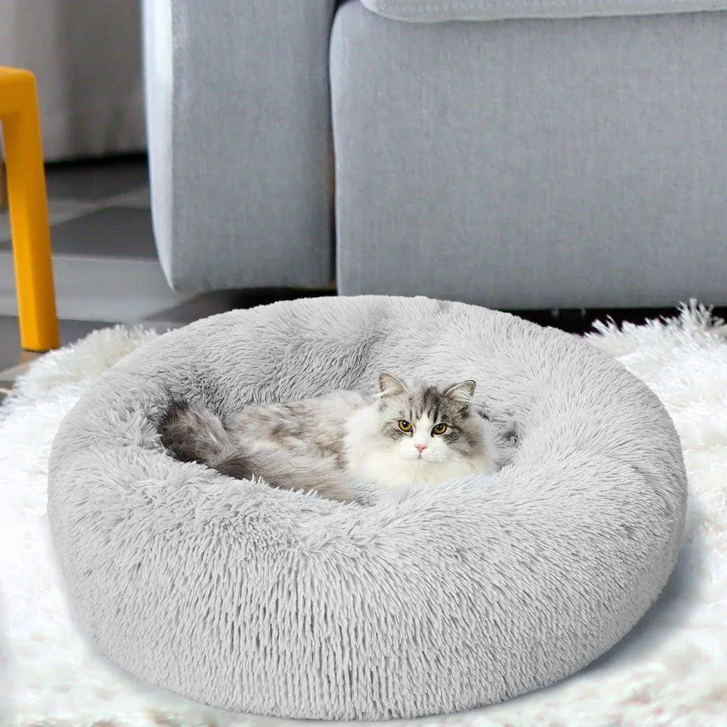 Calming Cat Bed - Non-Removable Cover