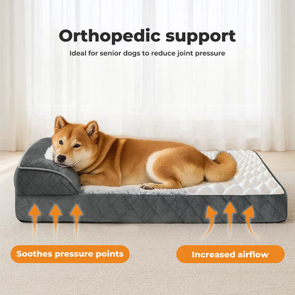 Orthopedic Memory Foam Dog Bed