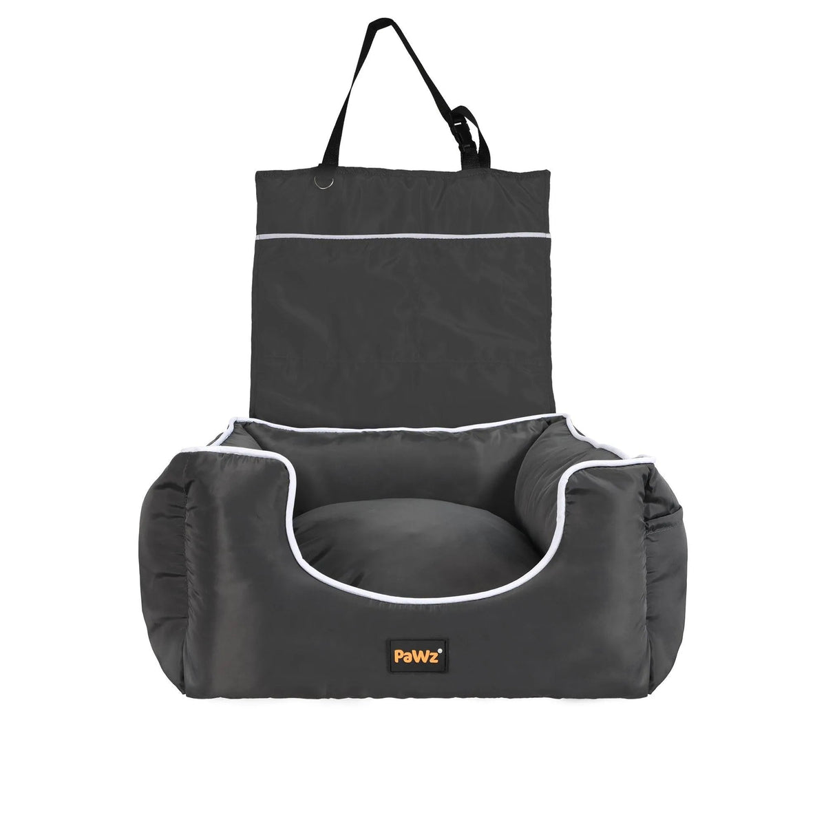 Puppy Car Booster Seat - Grey