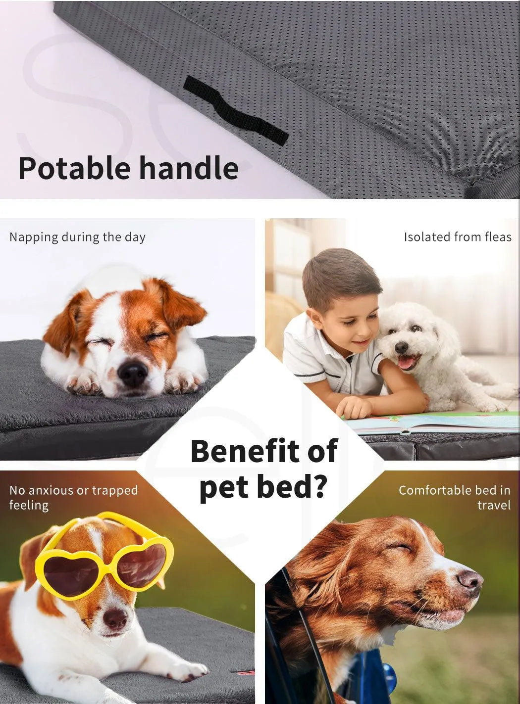Foldable Travel Dog Beds