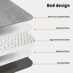 Premium Heavy Duty Memory Foam Orthopedic Pet Bed