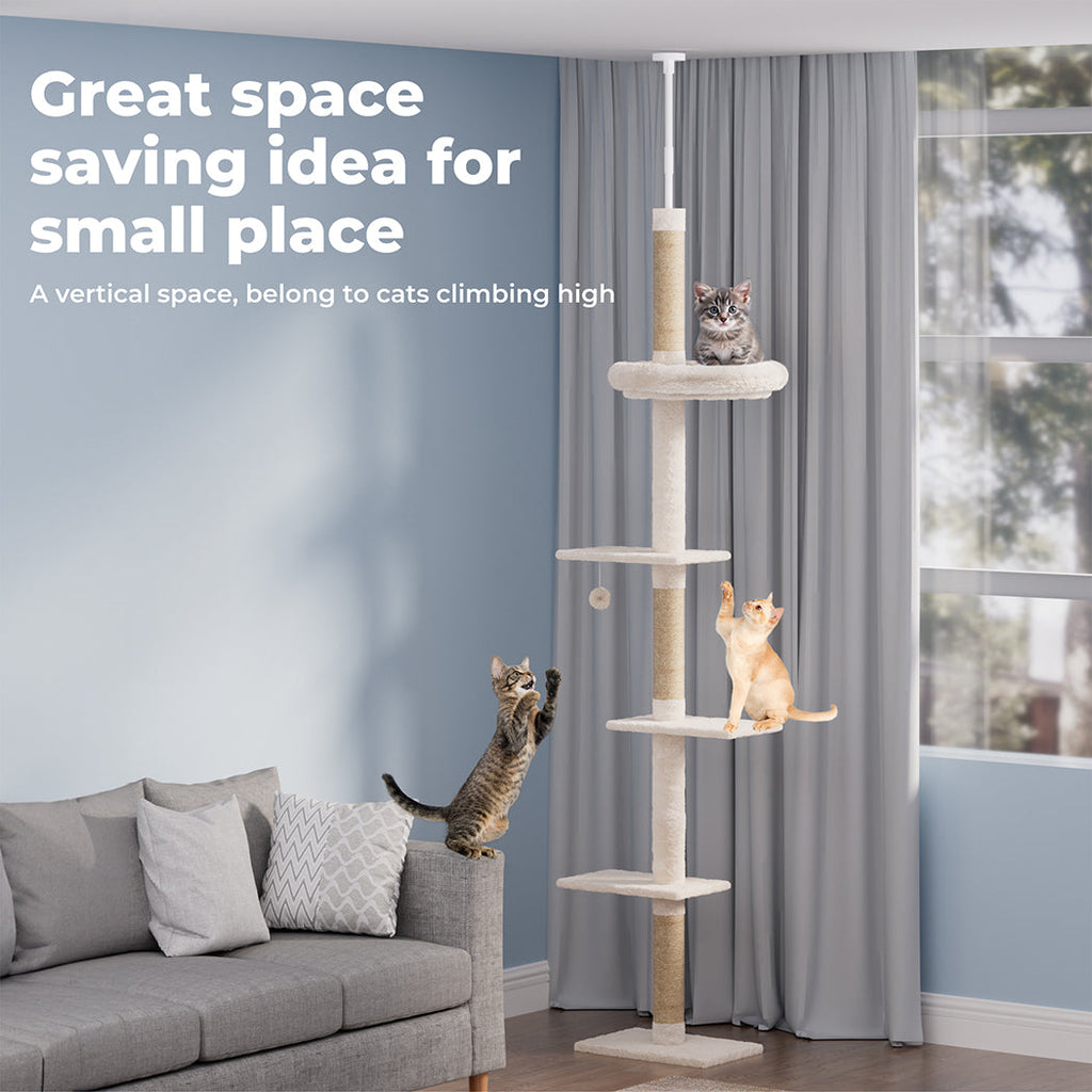 Floor to Ceiling Cat Tree 230-275cm