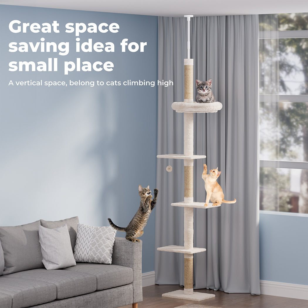Floor to Ceiling Cat Tree 230-275cm