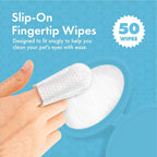 Petkin - Fingertip Eye Wipes (for Dogs and Cats) 50's