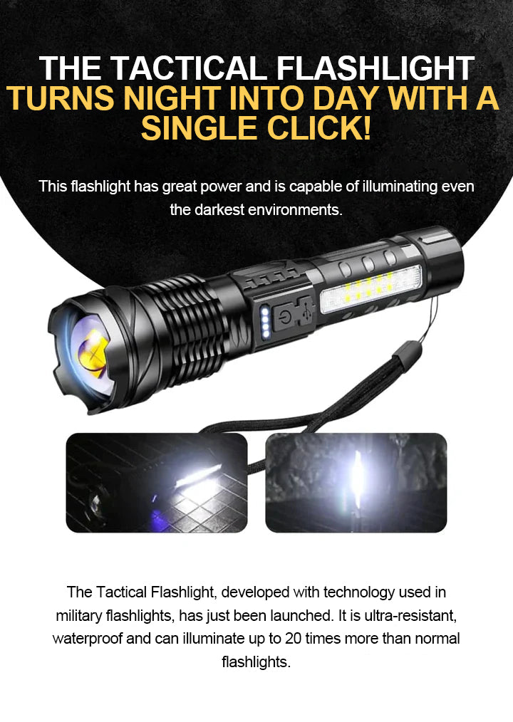 🔥Summer Hot Sale 49% OFF 🔥Tactical Flashlight