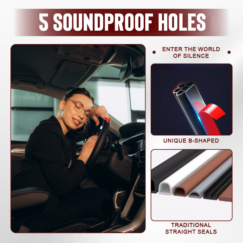 🚗NEW YEAR SALE🤩Dustproof rubber sealing tape for reducing automobile noise