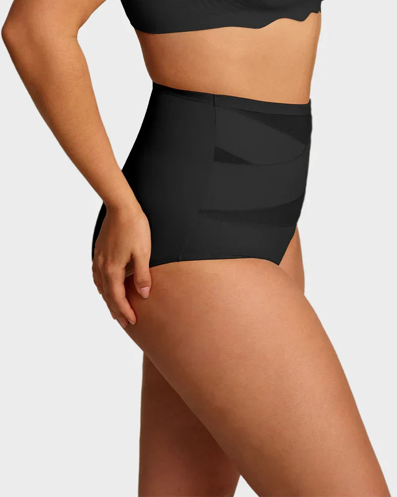 💖Limited Sale 50% OFF💖Plus-Size High-Waist Cross Tummy Control Panties