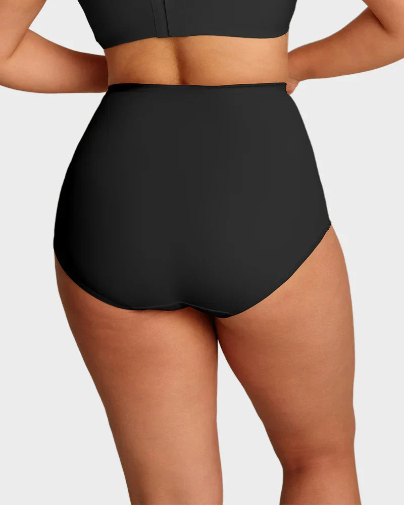 💖Limited Sale 50% OFF💖Plus-Size High-Waist Cross Tummy Control Panties