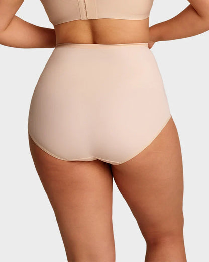 💖Limited Sale 50% OFF💖Plus-Size High-Waist Cross Tummy Control Panties