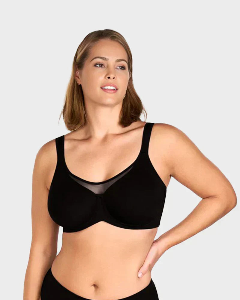 🏆BUY 1 GET 1 FREE💗Women's Elegant Sheer Full Coverage Plus Size Bra