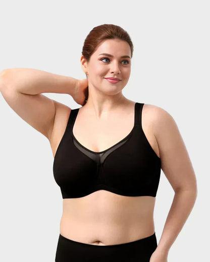 🏆BUY 1 GET 1 FREE💗Women's Elegant Sheer Full Coverage Plus Size Bra