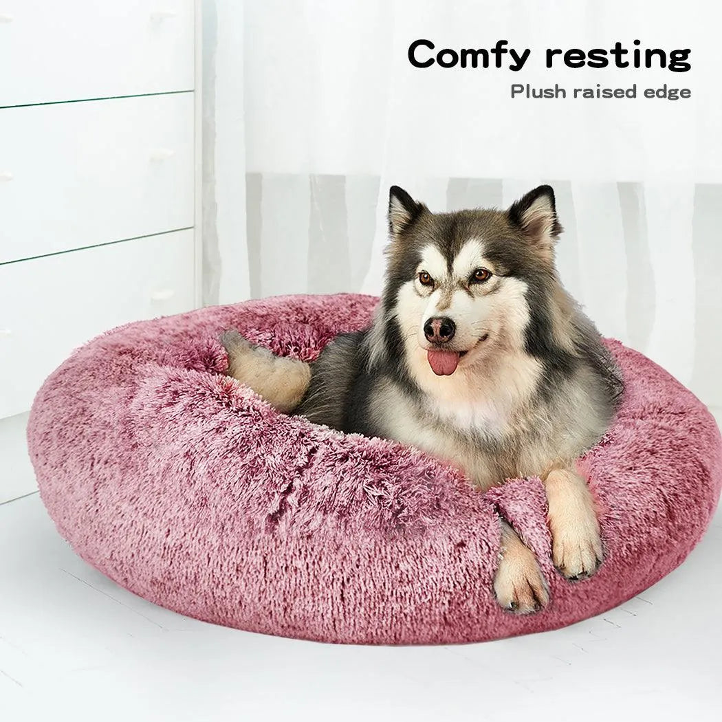 Premium Calming Pet Bed with Removable Cover