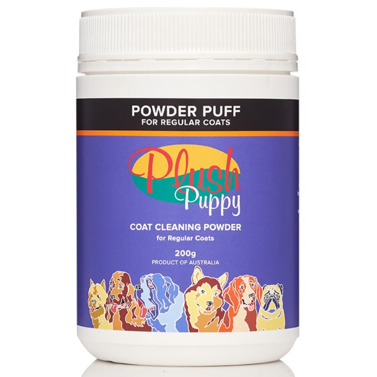 Plush Puppy Powder Puff Regular Bathing Alternative