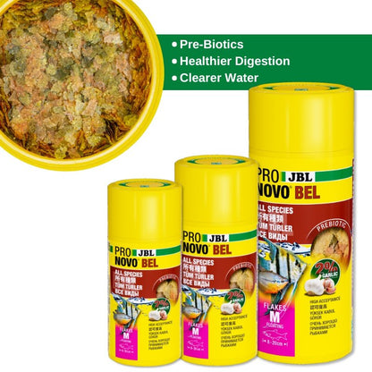 JBL ProNovo Bel Flakes M (For All Fishes)
