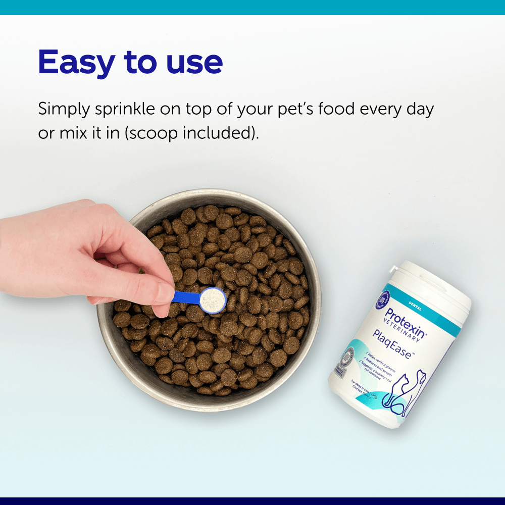 Protexin - PlaqEase Dental Powder (Dental Supplement for Dogs & Cats)