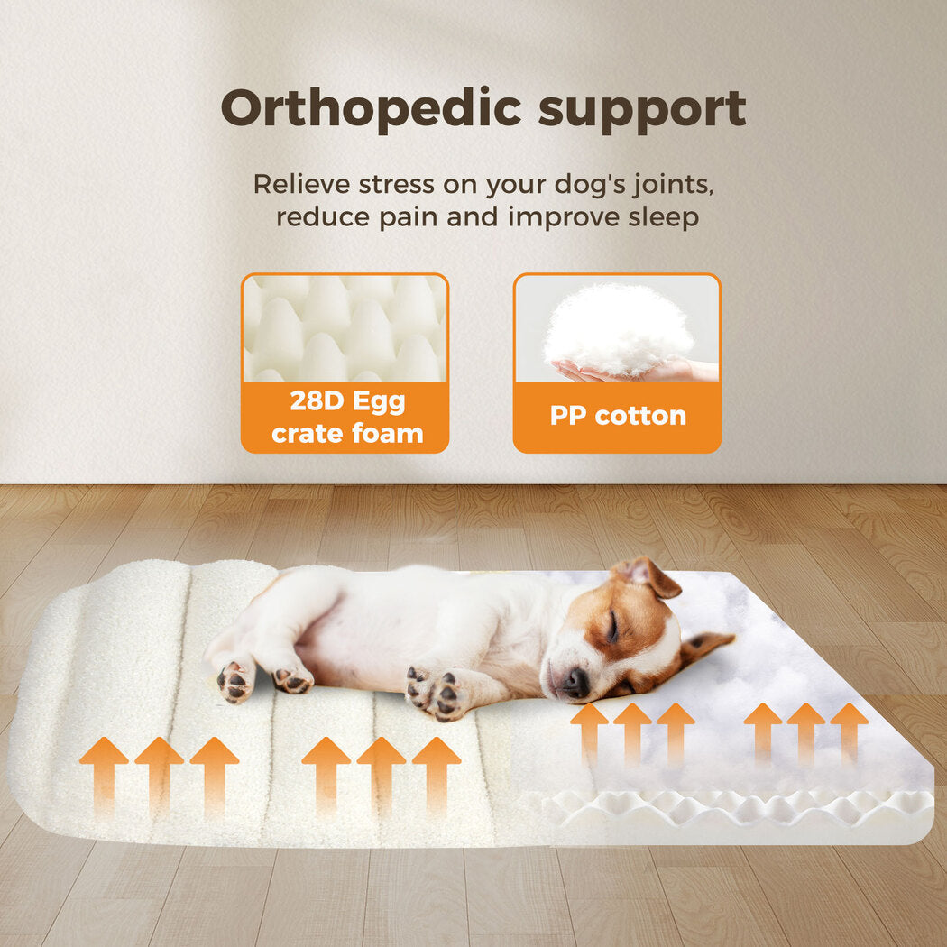 Orthopedic Dog Bed – Egg Foam, Waterproof & Washable
