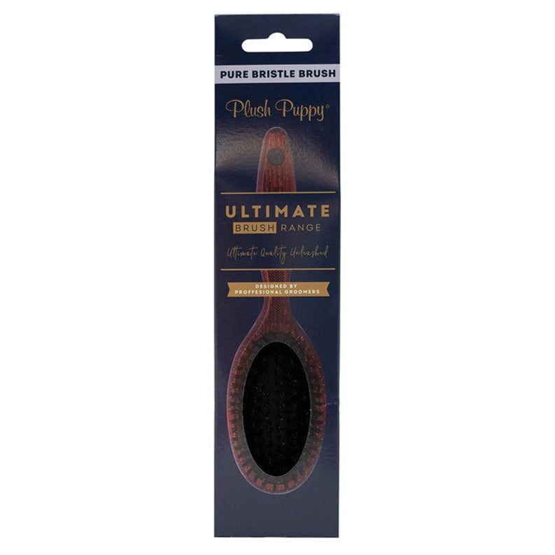 Plush Puppy Ultimate Pure Boar Bristle Brush Ultimate Grooming Brush