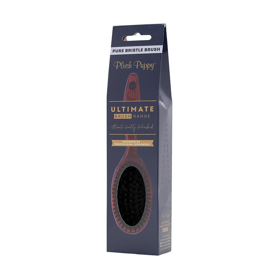 Plush Puppy Ultimate Pure Boar Bristle Brush Ultimate Grooming Brush