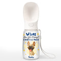 We Drink From There - Personalized Pet Water Bottle With Drinking Feeder