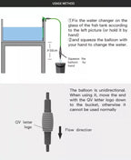 QANVEE Siphon Cleaner (S3/S6) & Optional Gravel Cleaner Addon