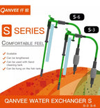 QANVEE Siphon Cleaner (S3/S6) & Optional Gravel Cleaner Addon