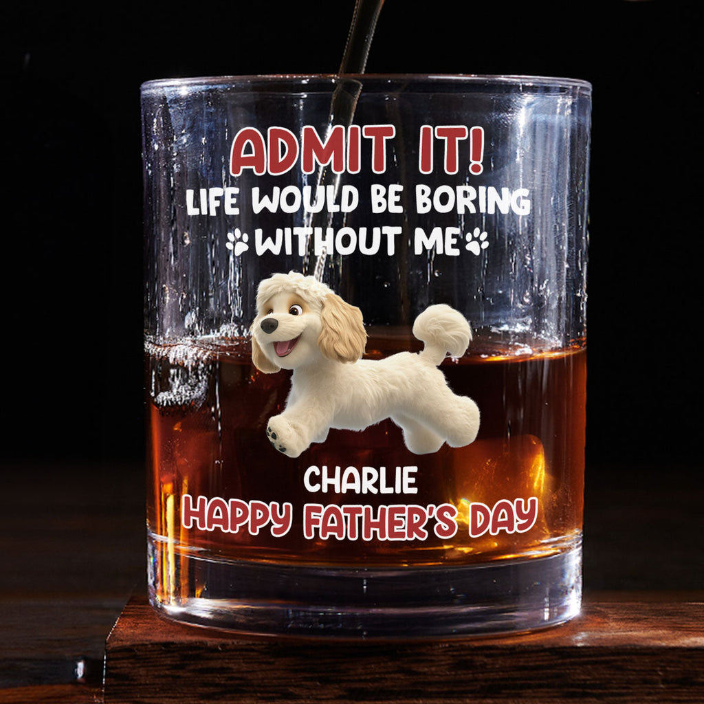 Admit - Personalized Whiskey Glass