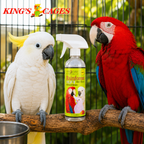 Rainforest Mist White 17oz Bath Spray Cockatoos and Macaws
