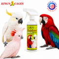 Rainforest Mist White 17oz Bath Spray Cockatoos and Macaws