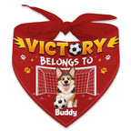 Victory Belongs To - Personalized Pet Bandana