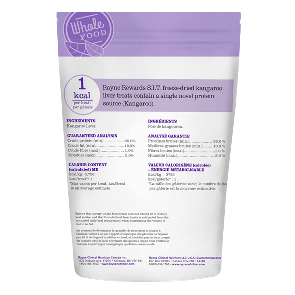 Kangaroo Freeze-Dried Treats for Dogs and Cats