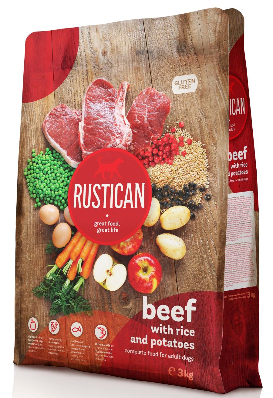 RUSTICAN Govedina s rižom i krumpirom, bez glutena