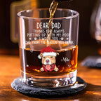 Reason You Drink - Personalized Whiskey Glass