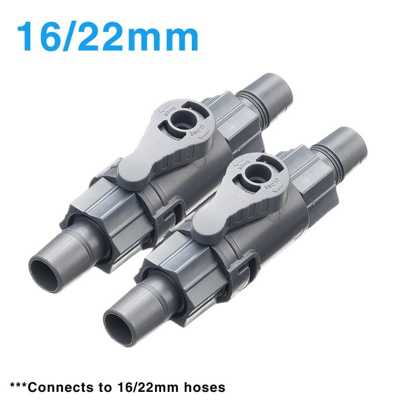 SHIRUBA CA-312S on/off Valve (12/16 & 16/22mm - 2pcs per pack)