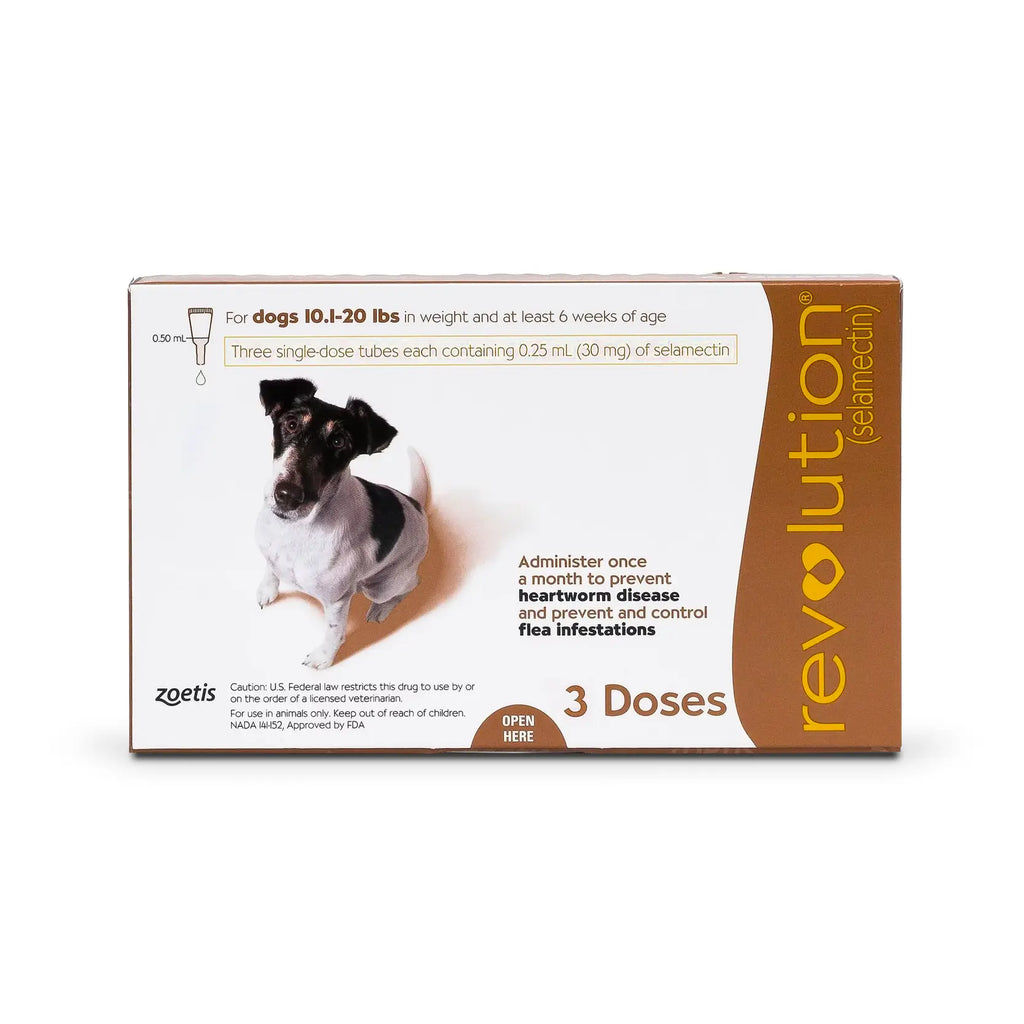 Revolution Flea and Worm Prevention For Dogs