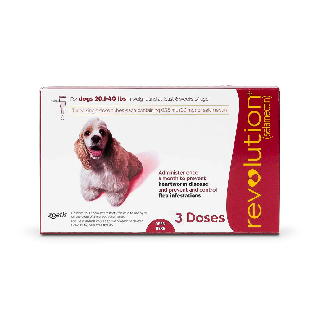 Revolution Flea and Worm Prevention For Dogs