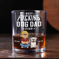 Dog Dad Champion - Personalized Whiskey Glass