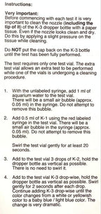 SALIFERT Potassium Test kit for saltwater / freshwater (K)