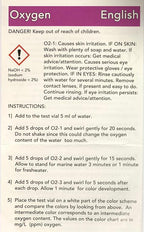 SALIFERT Oxygen Profi Test kit for saltwater (O2)