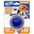Nerf Scentology Dog Toy - Ball Bacon Clear/Blue 25cm